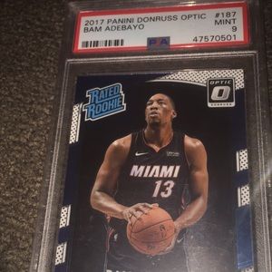 Bam Adebayo rated rookie psa 9